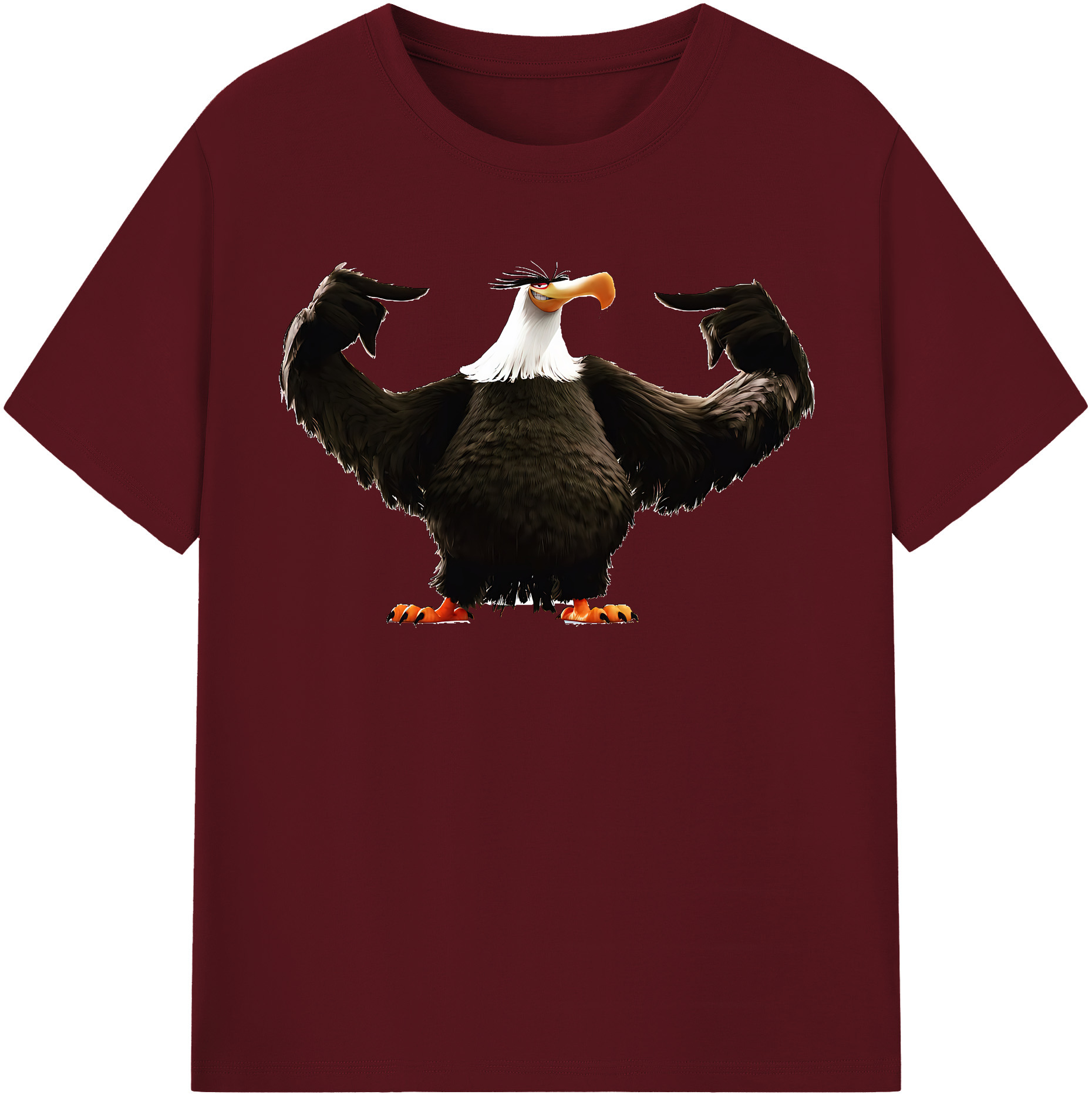 （画像用） Angry Birds アングリーバード 綿100％半袖Tシャツ（フロントプリント）